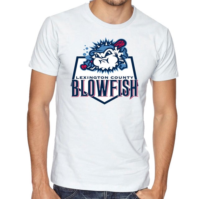 【CPGN STUDIO】Blowfish Embroidery Short Sleeve T-shirt Men Koi Fish Print T-Shirt Embroidery Short Sleeve Tee Shirt