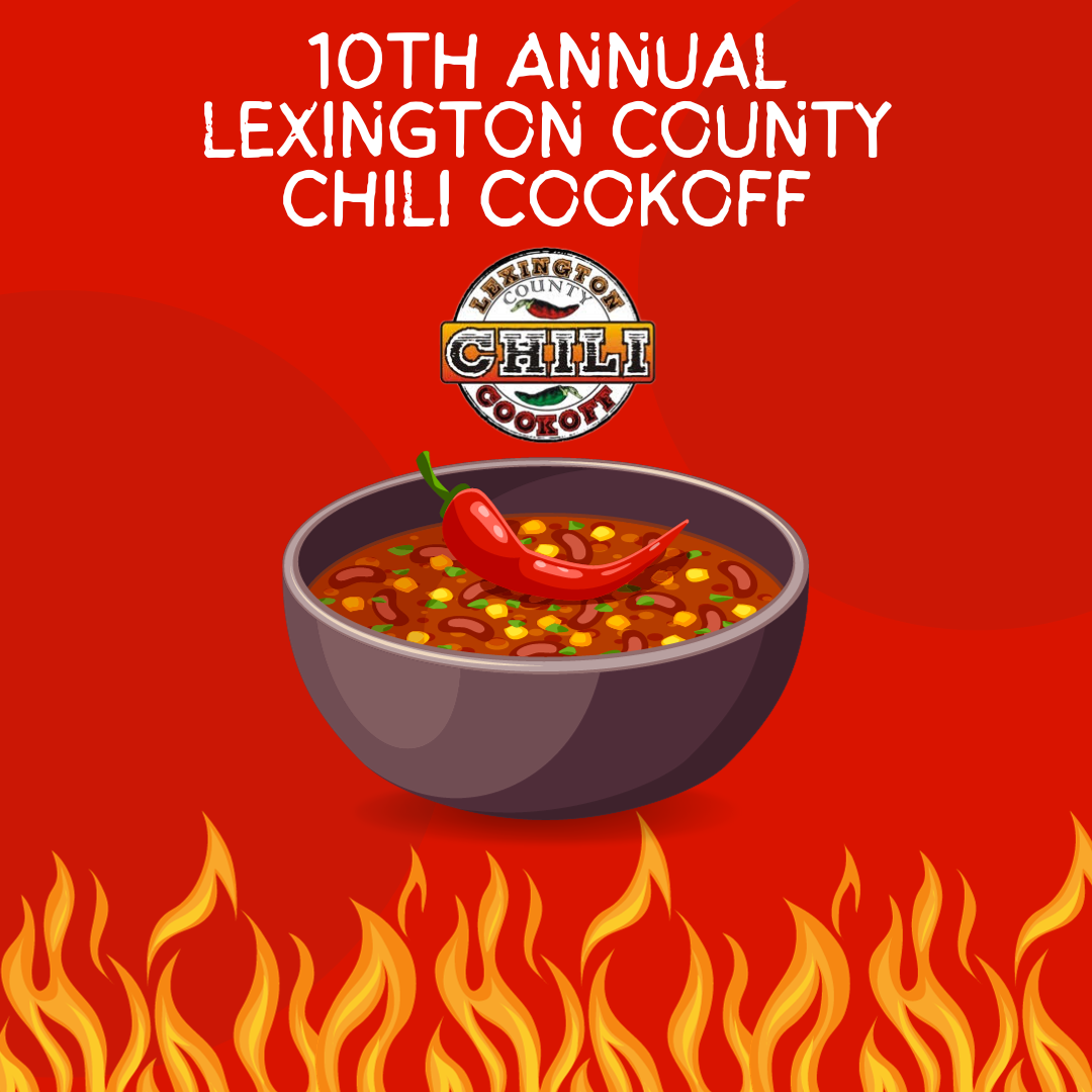 10th Annual Lexington County Chili Cookoff Advance Ticket BLOWFISH
